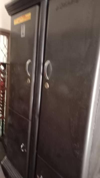 2 door safe almari iron