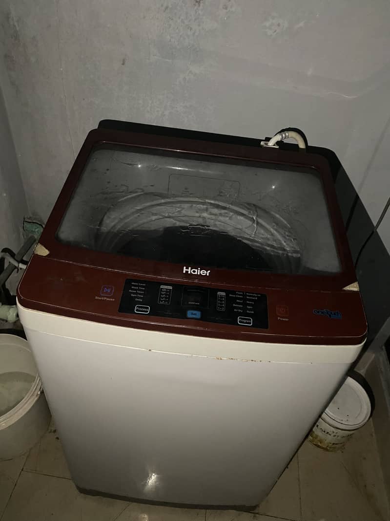 Haier fully automatic machine 0