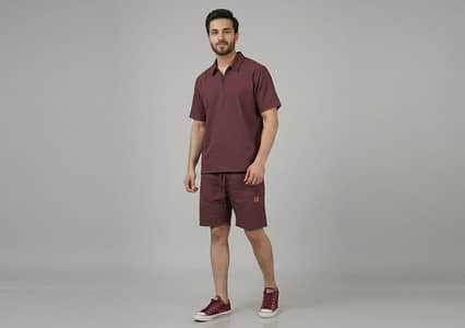 Whole Sale Shirts and Shorts ( Safari Suit ) 2 pc