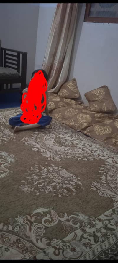 off white beatiful rug