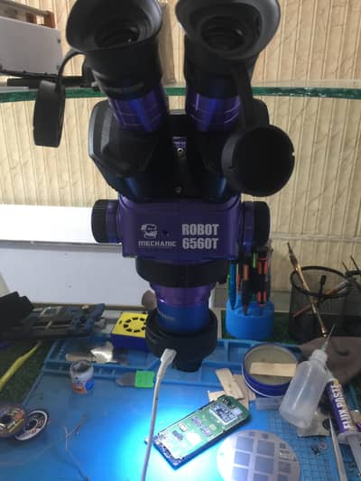 Mechanic Robo 6560t, Microscope