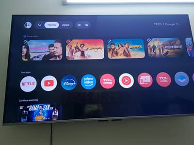 TCL Smart LED TV – Google TV (Excellent Condition)