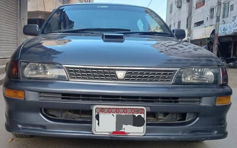 Toyota corolla Indus Grey colour Model 1998 1.6