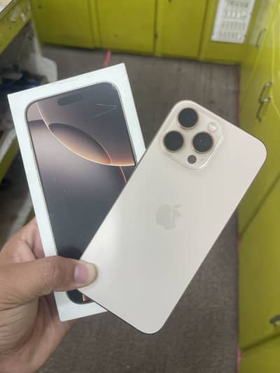 IPhone 16promax JV sim 256gb 100%battery health 87cycle original box