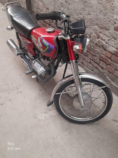 Honda Cg 125 Model 2017