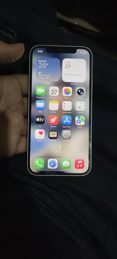 iphone 12 white color 128gb water pack . . 78 battery health all ok
