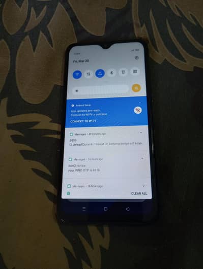 realme 3 dual sim pta approved 4/64 set and charger