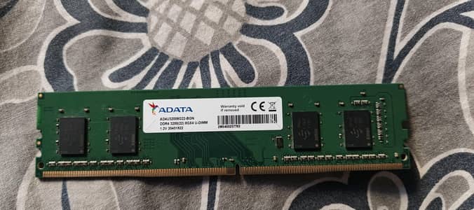 ADATA 8GB DDR4 3200MHz RAM (Excellent Condition)