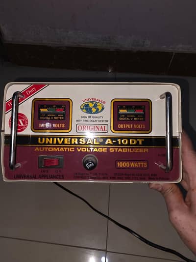 Universal Voltage Stabilizer A-10DT