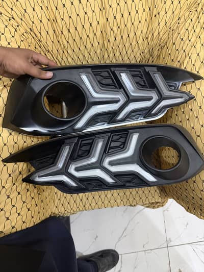 Honda Civic Fog Lights Cover Arrow Light civic indicator Light head