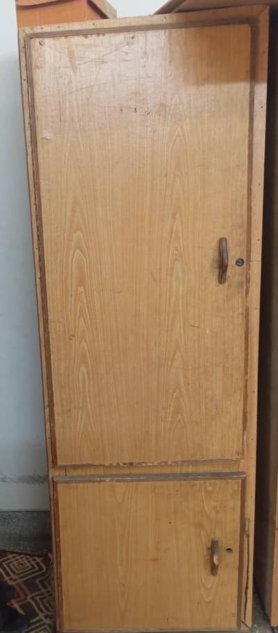 cupboard or wardrobe for hanging and shoe rack