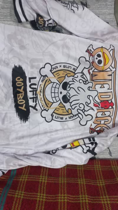 Sezo One Piece Luffy Joyboy Bomber Jacket