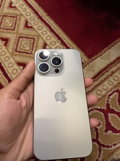 Iphone 15 pro 128 gb 90% battery health 03284042720 whatsapp