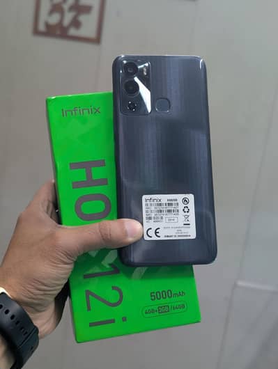 Infinix Hot 12i 4/64 With box 10/10 lush