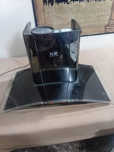 kitchen range/chimney hood exhaust