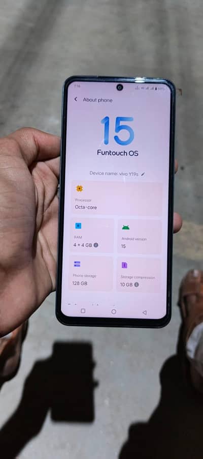 Vivo y19s pta proved