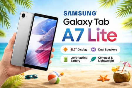 Samsung Galaxy Tab A7 Lite 4GLTE | 3GB RAM 32GB | SIM Supported