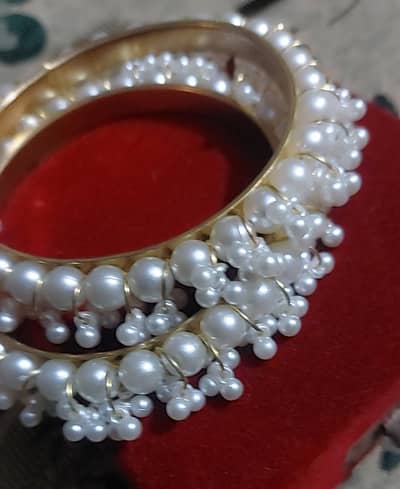 Elegant handmade Pearl Bangles – Traditional & Stylish