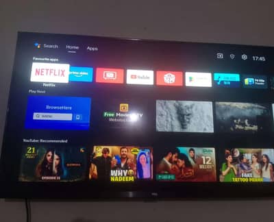 TCL 40inch LCD android tv television for sale