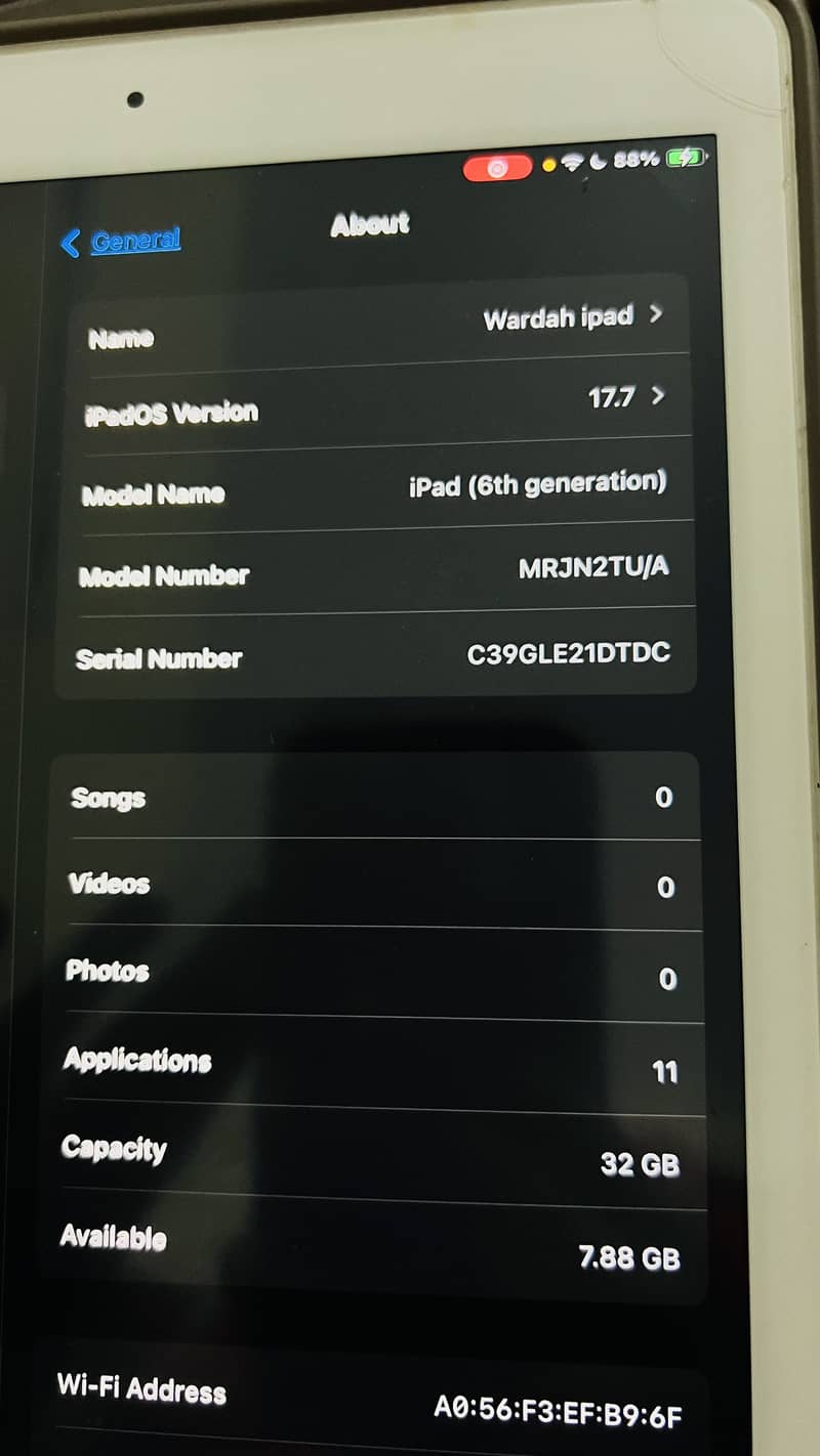 Ipad 6th generation. 2