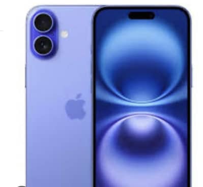 iPhone 16 jv blue only 4 cycle just box open fone