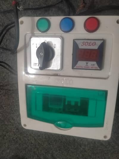 inverter changeover pannel