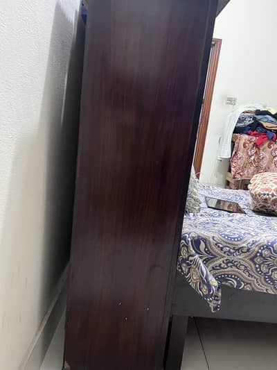 Pure Wooden bed full polished