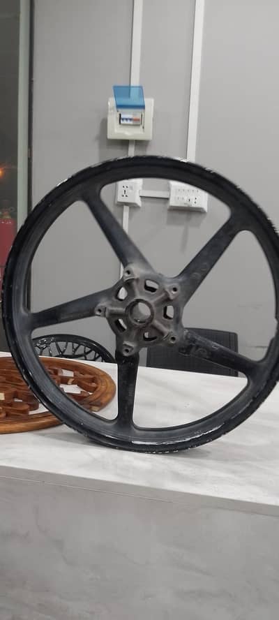 Original Alloy Rim Front Tyre YBR