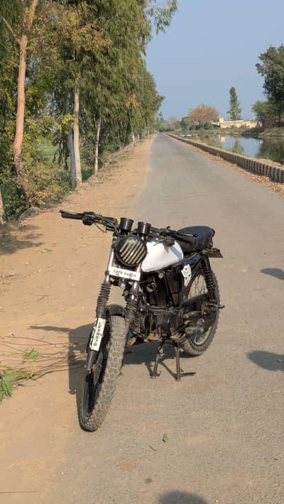 road prince converted into cafe racer
