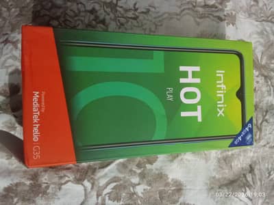 Infinix Hot 11 play (6/64) official PTA APPROVED DUAL SIM