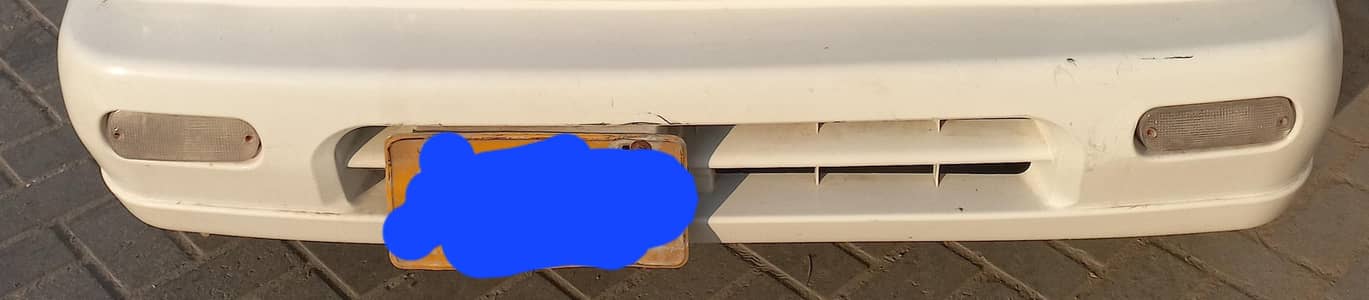 Mehran new Bumpers not broken with front Grille