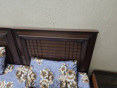 Two single beds with Mattresses.