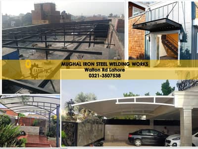 Solar Panel Structures & Premium Car Parking Fiber Sheds, Tensile