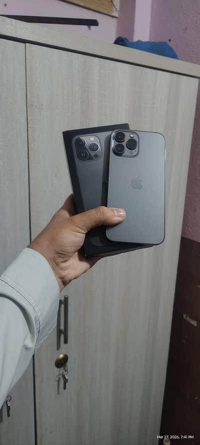 iPhone 13promax non pta not jv 128gb waterpack withbox