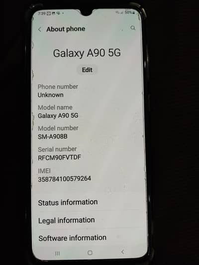 Samsung galaxy A90 5G