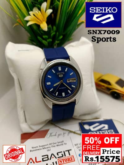 Seiko 5 Citizen Orient Automatic Pre-Owned watch Japan 03161737353