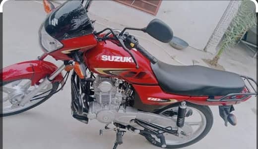 Suzuki 110s Brand New Islamabad Number is For Sale