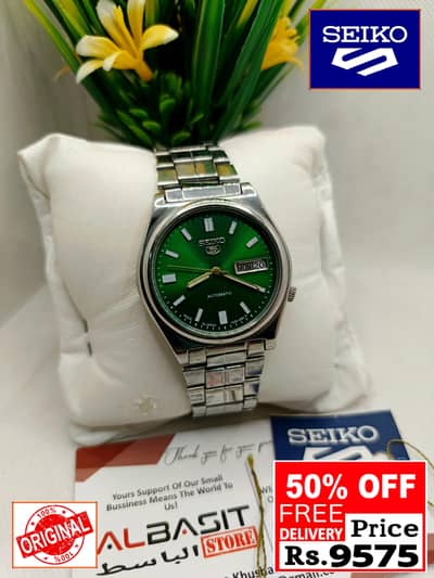 Seiko 5 Citizen Orient Automatic Pre-Owned watch Japan 03161737353