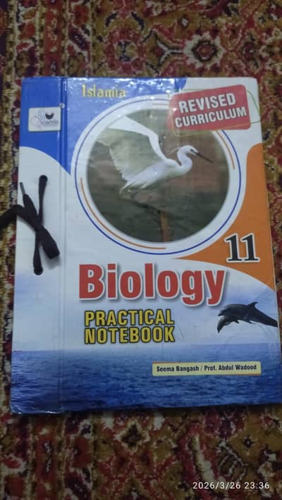 1st year Biology Practical Notebook (Checked) – KPK Textbook Peshawar