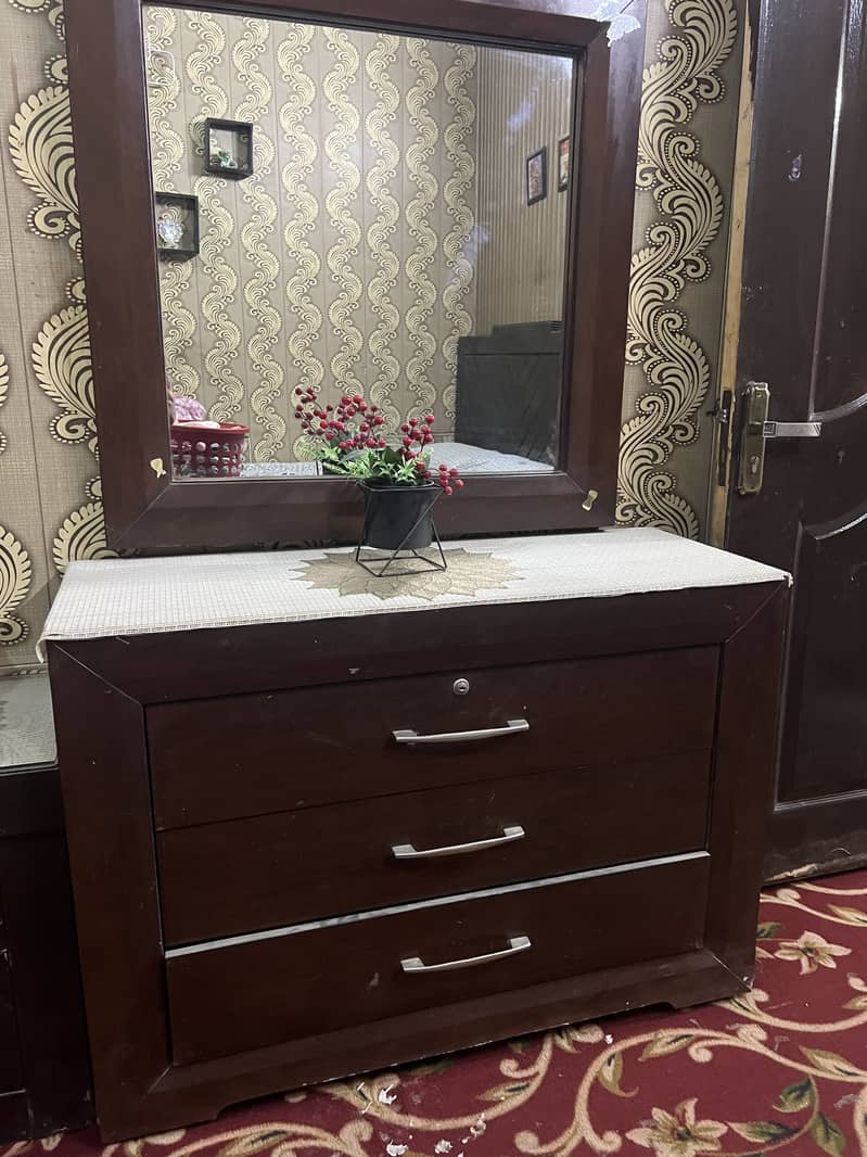 complete wooden bed set 1