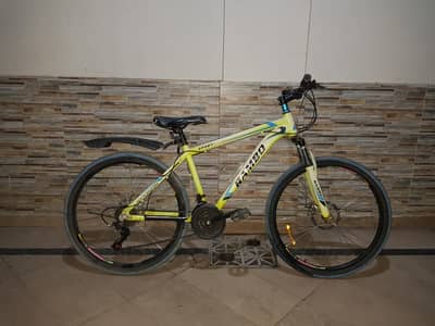   Yellow 27 inches Mountain Bike for Sale,Rambo.