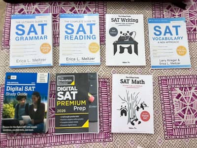 SAT BOOKS FOR SALE