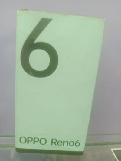 03225552442 oppo Reno 6 128gb8gb with box only panel ma some shade ha