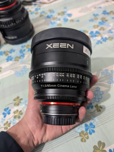 XEEN Cinema Lens Kit (14mm, 24mm, 50mm, 85mm)
