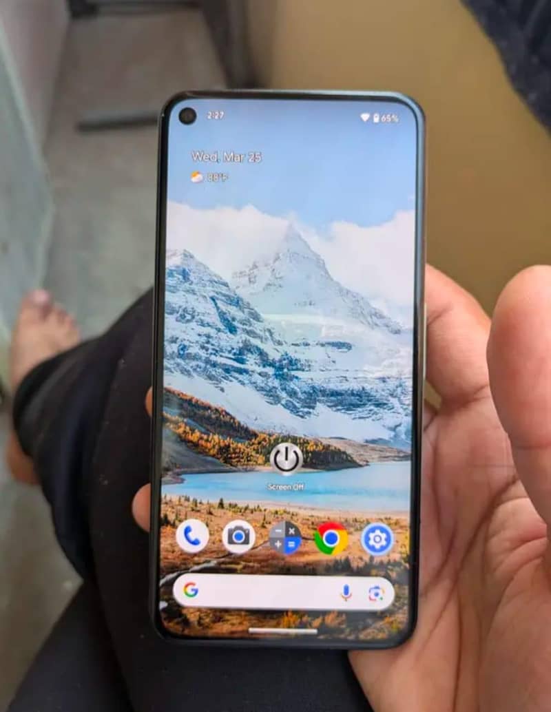 google pixel5 4