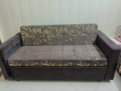 Sofa cum bed double cum bed with Diamond foam (queen sized bed)