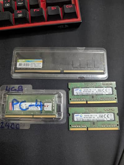 RAMs available Pc Laptops