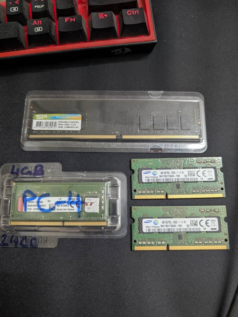 RAMs available Pc Laptops 0