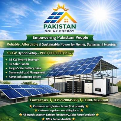Solar System Price in Pakistan | 1kW–8kW Complete Setup | Inverter, B