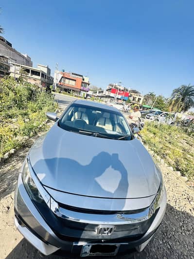 Honda Civic silver colour full option model 2018/ 19